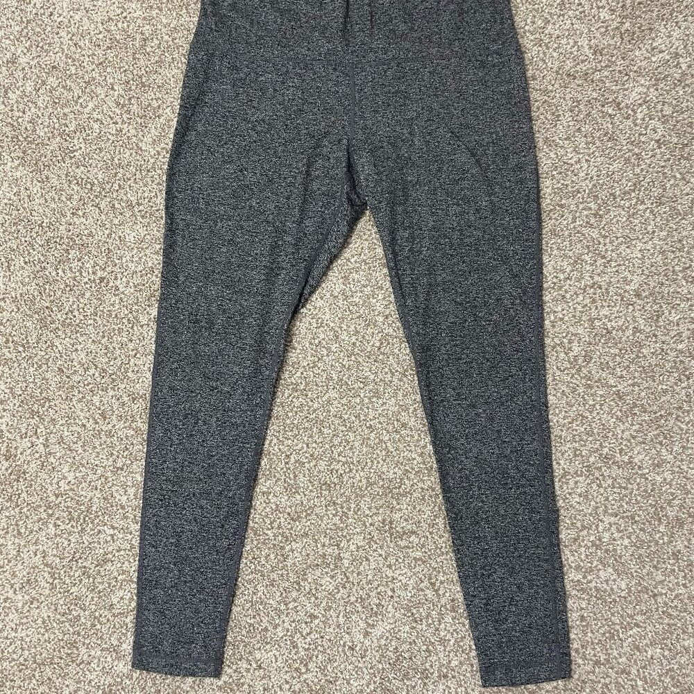 Z by Zella, Perform High Waist Pocket 7/8 Leggings, Size XL, Heather Gray